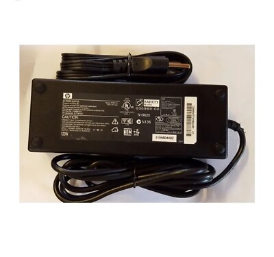#ad Original 120W HP AC Adapter Charger W Power cord PPP017H 384023 002 39117 $9.99