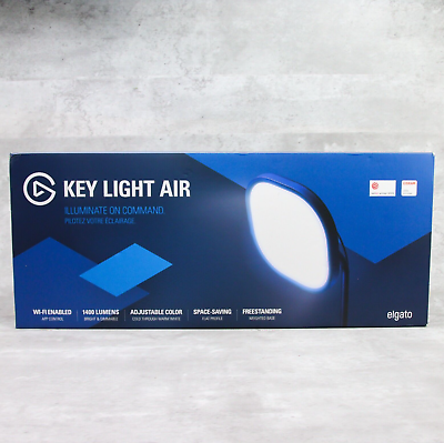 #ad Elgato Key Light Air Professional 1400 lumens Desk Light for Streaming Open Box $90.00