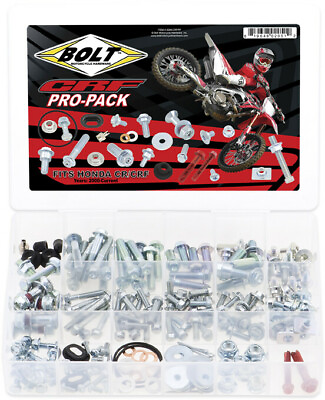 #ad Bolt CR CRF Pro Pack Hardware Kit Honda CR CRF 125 450 2008 CRFPP $67.49