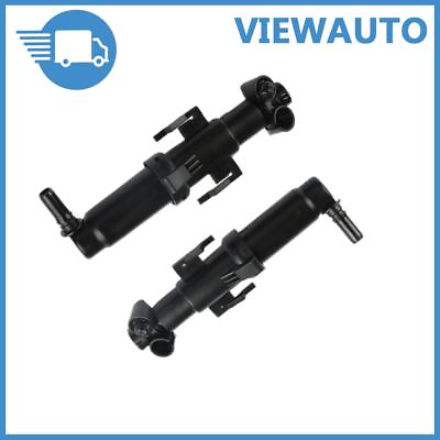 #ad Set of 2 Headlight Washer Nozzle for 2009 2015 BMW 7 Series Left amp; Right $22.79
