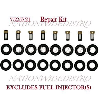 #ad Repair Kit for Fuel Injectors for 04 10 BMW 545i 550i 650i 745i 750i 750Li X5 V8 $31.99