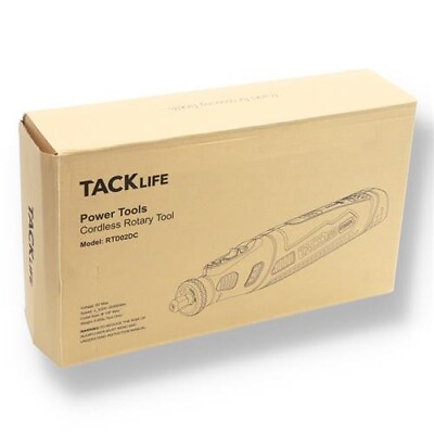 #ad Tacklife Cordless Rotary Tool 8V Motor 2.0 Ah Li ion Battery Grinding Drilling $19.99