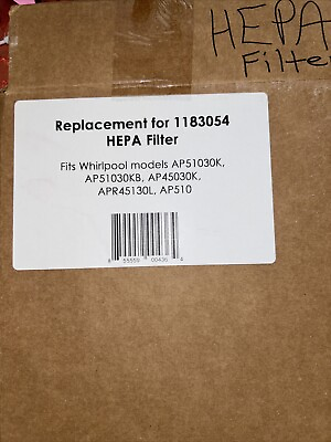 #ad Filter Monster Large HEPA Replacement Filter Compatible Whirlpool Air 1183054 $32.50