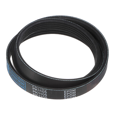 #ad 5PK1105 V Ribbed Belt 5 Ribs 1105mm Length x 18mm Width EPDM Serpentine Belt $13.69