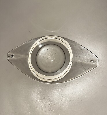 #ad Vintage Stilkronen Oscar Torlasco Glass EYE LAMP Replacement Lens 1970#x27;s $300.00