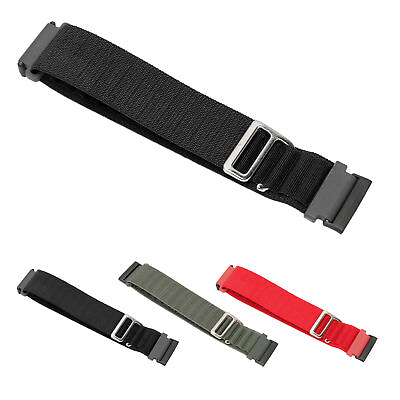 #ad Stretch Woven Nylon Watch Band Replacement G Hook Loop Smartwatch Strap Fit L2S $6.14