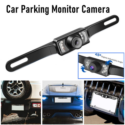 #ad Infrared Night Vision Parking Monitor Backup Camera Car Reverse Rear View Camera $14.79