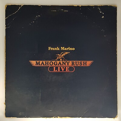 #ad Frank Marino amp; Mahogany Rush Live JC35257 1978 12quot; 33RPM LP Vinyl Record Album $8.99