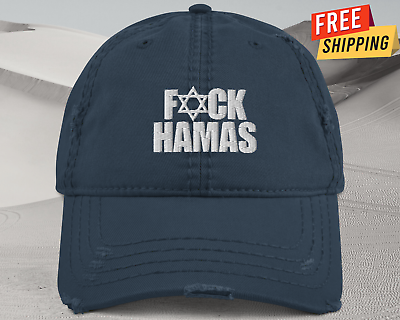 #ad Anti Hamas Hat Stand With Israel Pro Israel Embroidered Dad Hat Pray for Israel $28.99