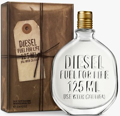 #ad Diesel Fuel For Life by Diesel cologne for men EDT 4.2 oz New in Box $28.25