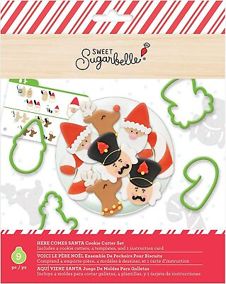 #ad Sweet Sugarbelle Here Comes Santa Cookie Cutters $8.95