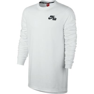 #ad Nike Air Long Sleeve Basketball T Shirt White Men#x27;s Medium 2XL BNWT $75.00