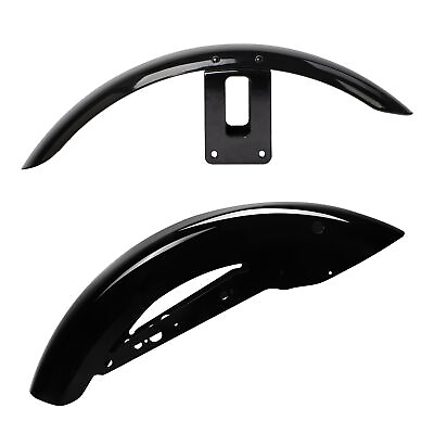 #ad Vivid Black Front amp; Rear Fenders Fit For Harley Sportster XL 1200 883 2004 2022 $186.80