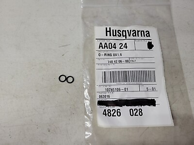 #ad Husqvarna 740420600 TWO O Rings 242 254 262 Chainsaws for OEM $9.99