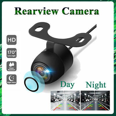 #ad 170quot; Reverse Camera Night Vision Car Waterproof Rear View Backup Camera Parking $4.96