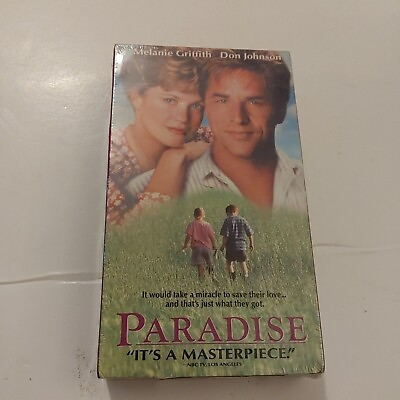 #ad B12 NEW VHS tape Paradise 1991 Sealed $9.99