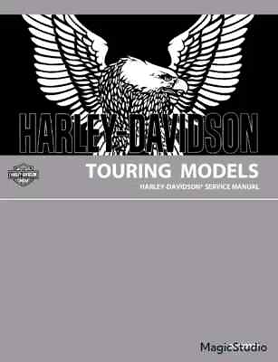 #ad 1984 2022 Harley Davidson TOURING Models Service Manual COMB BOUND $95.00