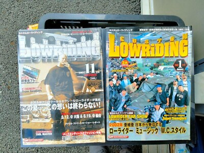 #ad Custom lowriding magazine Japan set of 2 Low rider 2001 2002 $47.00