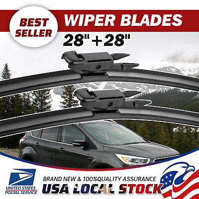 #ad Front Windshield Wiper Blades For FORD Focus 2012 2018 Transit Connect 2014 2022 $12.89
