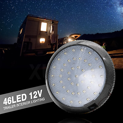 #ad 12V RV Interior Roof Dome Light Spot Ceiling Reading LED Cabin Caravan Camper $10.99