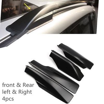 #ad For Toyota RAV4 XA30 2006 2012 Black Famp;R Roof Rack Rail End Cover Shell Cap 4pcs $16.88