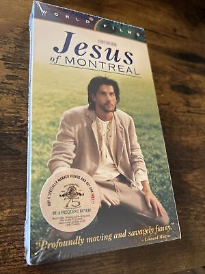 #ad Jesus of Montreal VHS 1999 World Films . Open w Original Seal $13.31