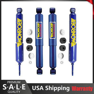 #ad Front amp; Rear Shock Absorbers Monroe Matic Plus For Toyota Pickup 1984 95 RWD $113.22