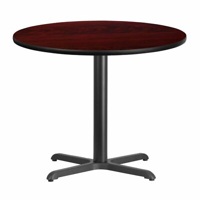 #ad Flash Furniture 36quot; Round Laminate Wood Top Dining Table in Black Mahogany $215.99