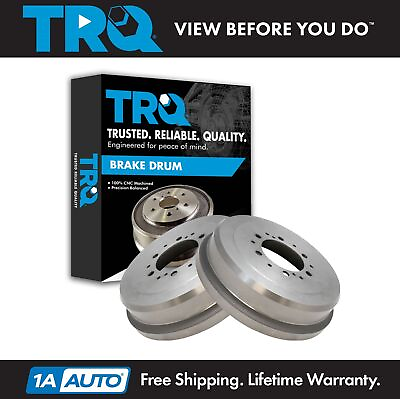 #ad TRQ Brake Drum Rear Pair Set for Toyota 4Runner T100 Tacoma Tundra Pickup $124.95