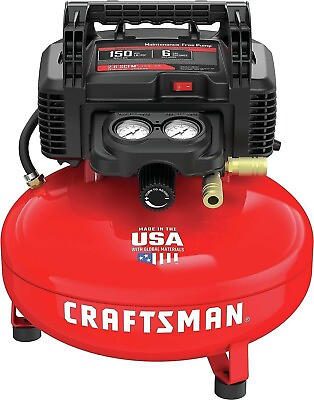 CRAFTSMAN Air Compressor 6 gallon 150 Psi BENT $142.99