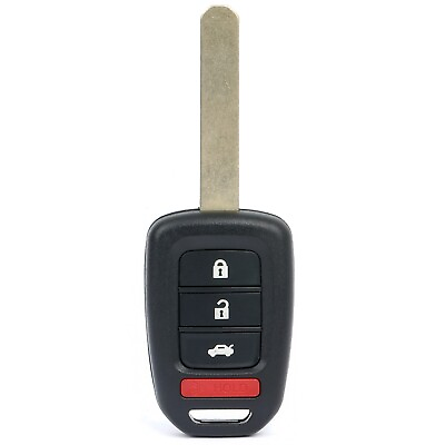 #ad For Honda Accord Civic 2013 2015 Keyless Uncut Entry Remote Head Car Key Fob $20.17