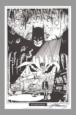#ad Batman 1989 SIGNED George Perez DC Comics Super Hero Art Portfolio Print Robin $69.99