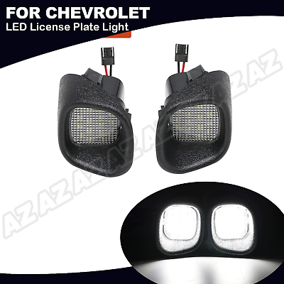 #ad 2PCS For Chevy S10 GMC Sonoma Blazer Jimmy SMD LED License Plate Light Tag Lamp $14.93