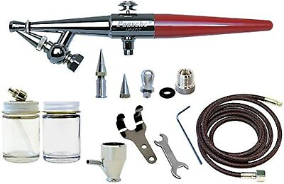 #ad Single Action Siphon Feed Airbrush Set Unique Threaded Bottle Connection $69.31