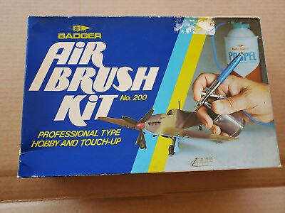 #ad Vintage Badger airbrush kit No. 200 $55.00