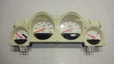 #ad SPEEDOMETER 140 MPH W O INFO CENTER FROM 9 1 05 FITS 06 CHARGER 612477 $115.00