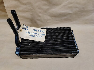 #ad NOS OEM 1961 Chevy Passenger w Air flow Heater Core GM Harrison 3149837 $200.00