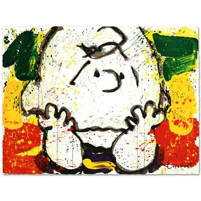 #ad Everhart quot;Call Waitingquot; Signed Limited Edition Peanuts Lithograph COA $4830.00