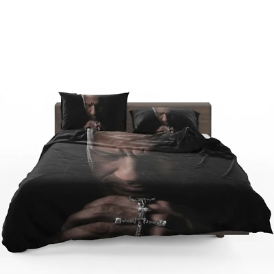 #ad Fast x Ghost Rider Highway of Hell Quilt Duvet Cover Set Bed Linen Bedspread $74.99