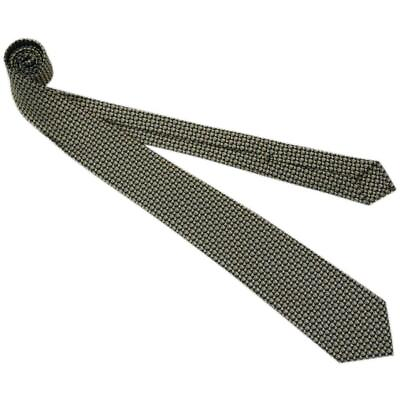 #ad BVLGARI authentic necktie jacquard design NEON HEART gold black width 8cm silk $370.95