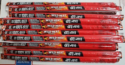#ad 144 Packs Jack Links WIld Heat Beef Stick Jerky 1.84oz Meat Sticks $199.99