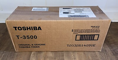 #ad New OEM Sealed Genuine Toshiba T 3500 Black Toner $22.98