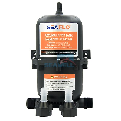 #ad Seaflo Marine RV Water Accumulator Tank Boat Water Pump Pressure 0.75L $29.59