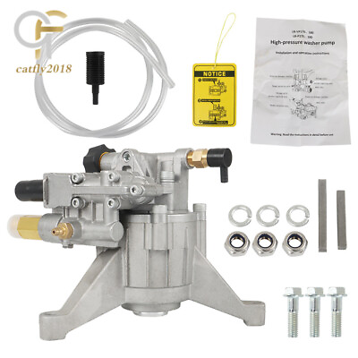 #ad 2700 PSI Universal Power Pressure Washer Pump 2.4 GPM Flow Rating 7 8quot; Shaft $55.05