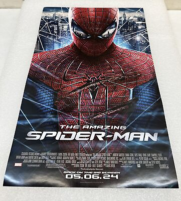 #ad #ad The Amazing Spiderman movie poster 11” x 17” Back On The Big Screen 05 06 24 $10.79