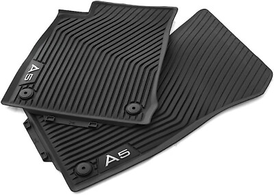 #ad New Genuine Audi A5 Sportback 2016 202 4 DOOR Front rubber mats 8W8061501A041 GBP 61.50