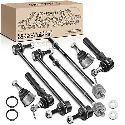 #ad 8x Front Stabilizer Bar Link Tie Rod End w Ball Joint for Chrysler Dodge 08 10 $52.99