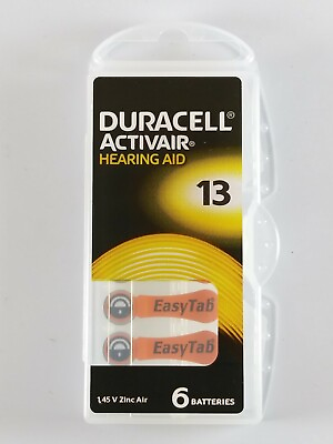 #ad Duracell Activair PR48 13 145 V Zinc Air Hearing Aid Batteries $1.99