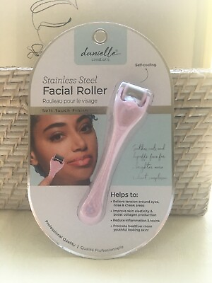 #ad Danielle Creations Stainless Steel Facial Roller Brand New Original Package $10.00