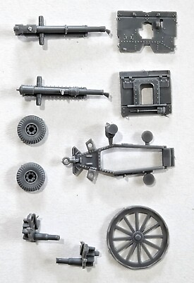 #ad Plastic Soldier Company 25 pdr Mk1 Mk2 18 pdr BEF Carriage Early War WWII 15mm $4.95